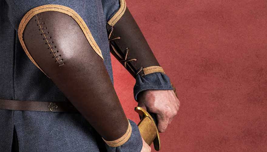 My Armor Store - Padded Leather Bracers