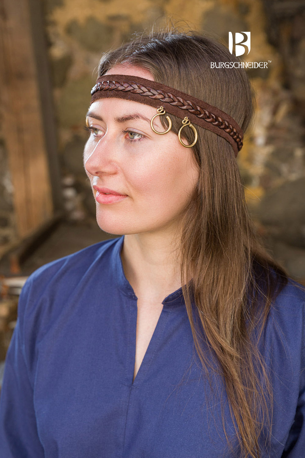 Rus Kleid Marzena Dunkelblau