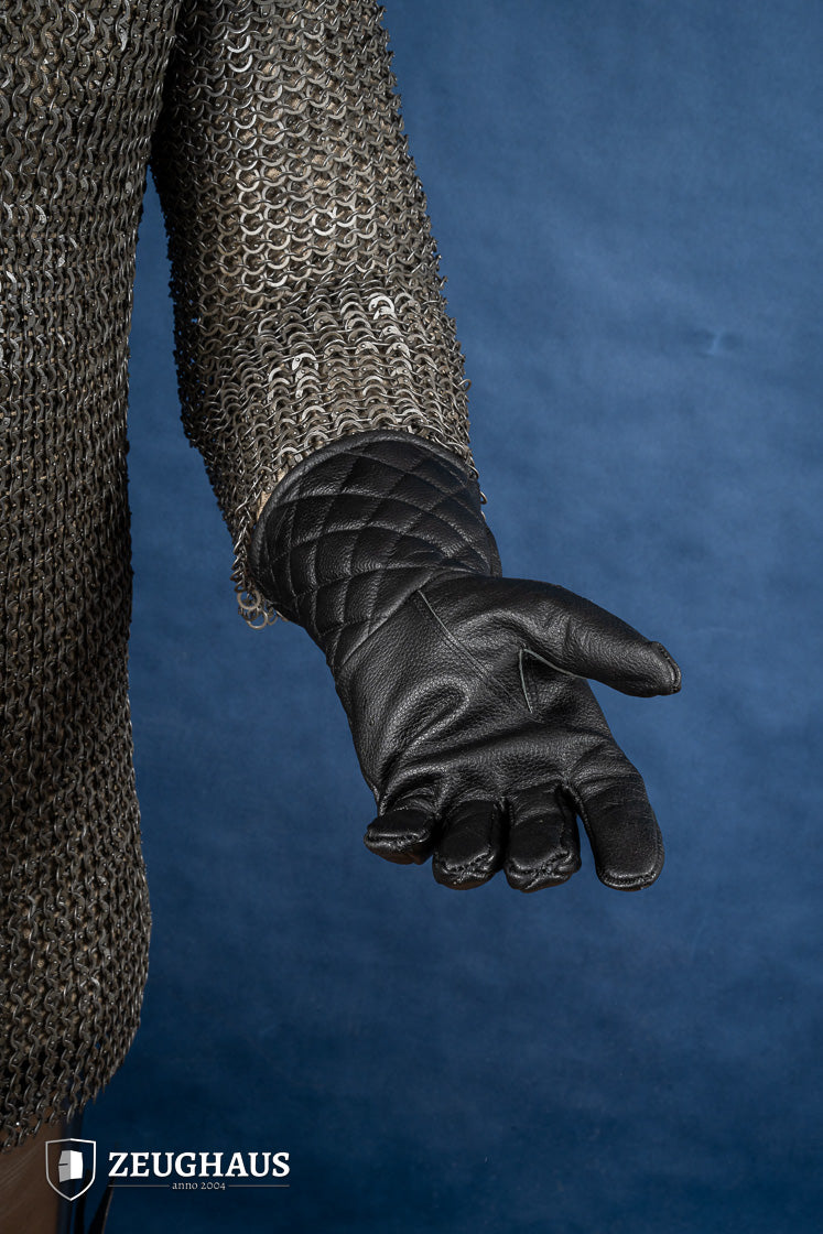 Leather Gloves Black