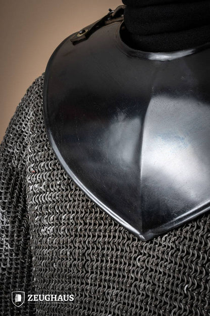 Pointed Gorget Burnished