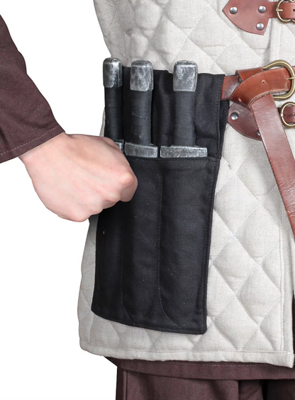 Throwing Knife Holder Kerria Black