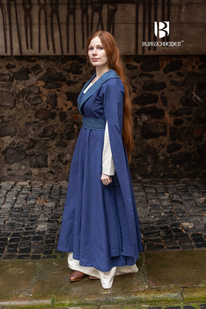 Kleid Agnes - Dunkelblau Waidblau