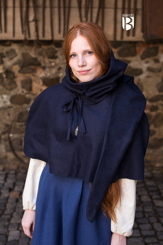 Cowl Curt Dark Blue