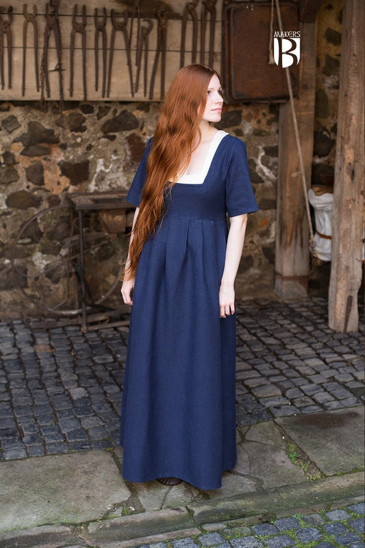 Kleid Frideswinde - Blau