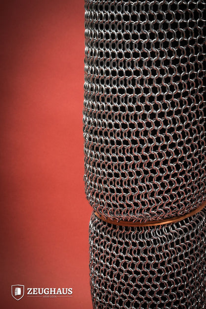 Chainmail Chausses Roundring 10mm Galvanized