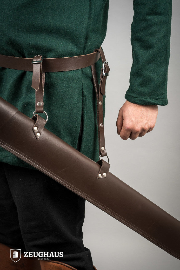 LARP Leather Scabbard 72 cm Brown B-Stock