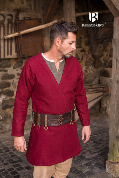 Viking Coat Loki Red