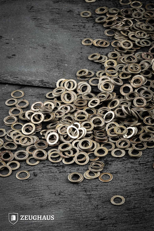 Loose Solid Flat Rings 9 mm Steel Oil 1 kg