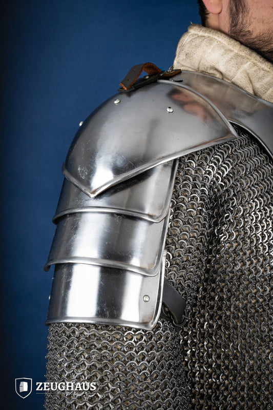 Pauldrons Brave Polished