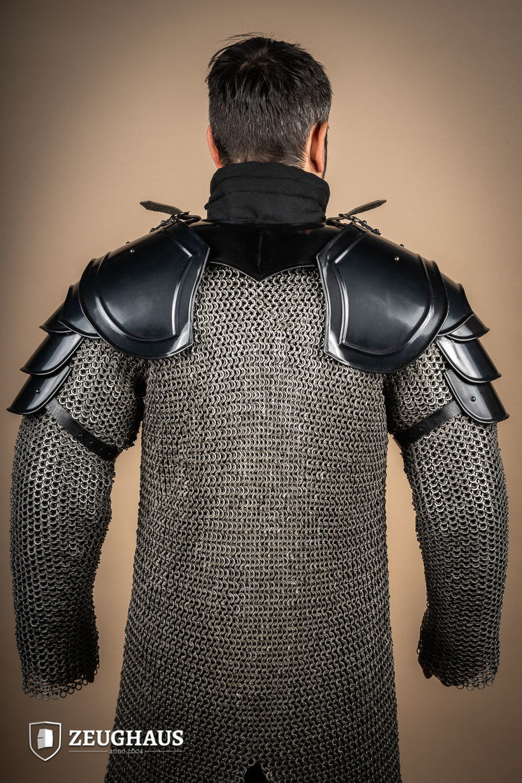Complex Pauldrons Pauldrons Warrior Burnished – Zeughaus Armoury